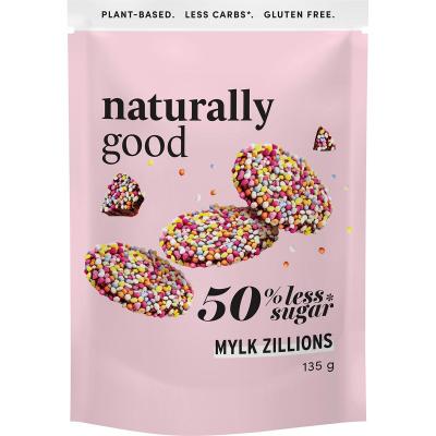 Mylk Zillions 50% less sugar 6x135g