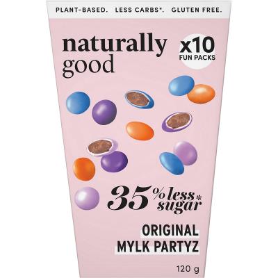 Original Mylk Partyz Fun Packs 35% less sugar 10pk