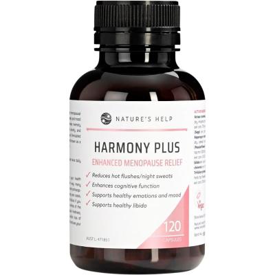 Harmony Plus Enhanced Menopause Relief 120 Caps