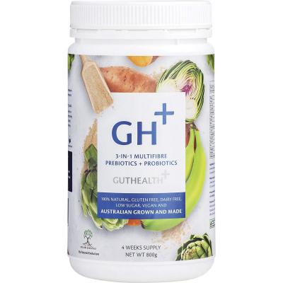 GH+ Prebiotics + Probiotics 3-in-1 Multifibre 800g