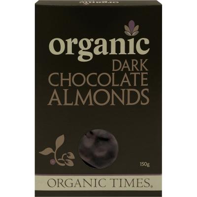 Dark Chocolate Almonds 150g