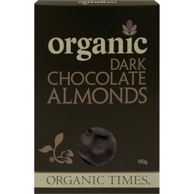 Dark Chocolate Almonds 150g