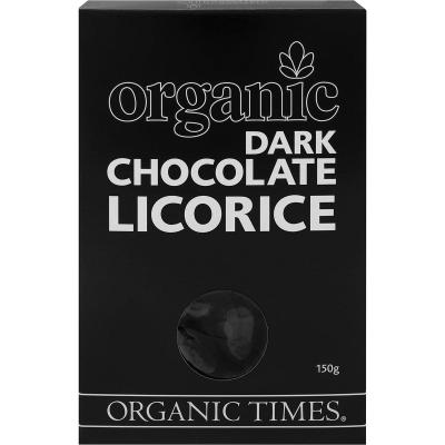 Dark Chocolate Licorice 150g