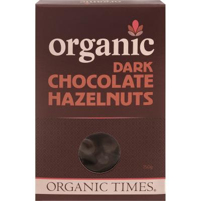 Dark Chocolate Hazelnuts 150g