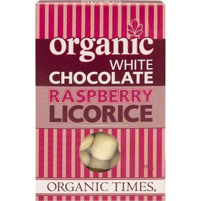 White Chocolate Raspberry Licorice 150g