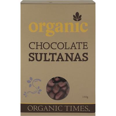 Milk Chocolate Sultanas 150g