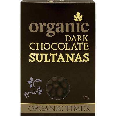 Dark Chocolate Sultanas 150g