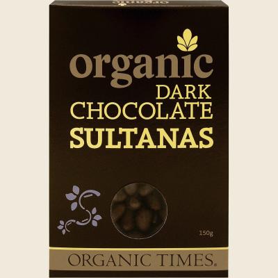 Dark Chocolate Sultanas 150g