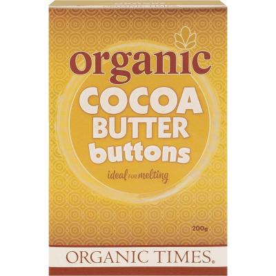 Cocoa Butter Buttons 200g