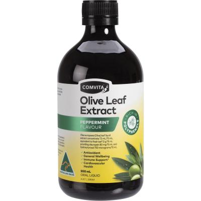 Olive Leaf Extract Peppermint 500ml