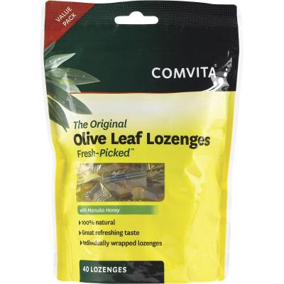 Olive Leaf Extract Lozenges with Manuka Honey 40pk
