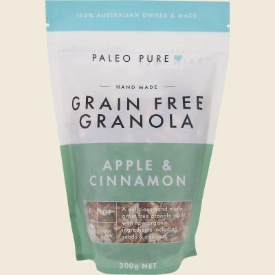 Organic Grain Free Granola Apple & Cinnamon 300g