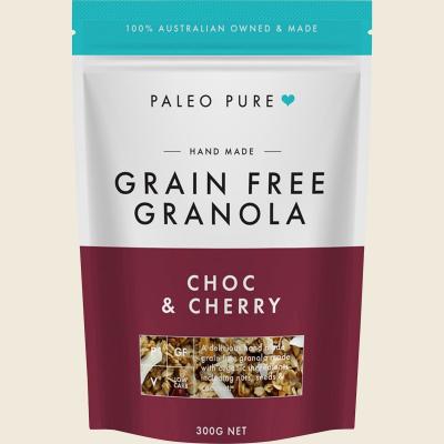 Organic Grain Free Granola Choc & Cherry 300g Organic Grain Free Granola Choc & Cherry 300g