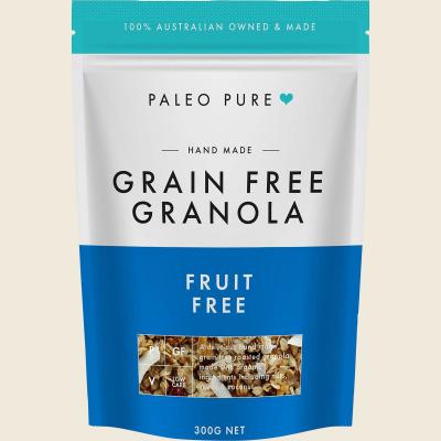 Organic Grain Free Granola Fruit Free 300g