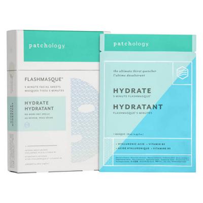 Patchology Flashmasque 5 Min. Facial Sheet Set - Hydrate 4x28ml