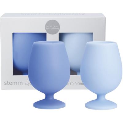 Stemm Silicone Wine Glass Set Londrina 2x250ml