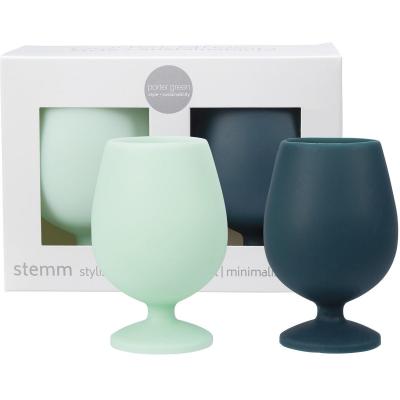 Stemm Silicone Wine Glass Set Adrossan 2x250ml
