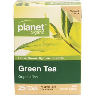 Green Tea Herbal Tea Bags 25pk