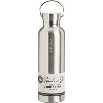 Insulated Stainless Steel Bottle Brushed Stainless 750ml