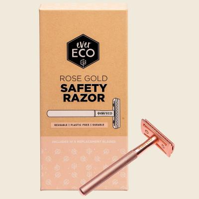 Safety Razor Rose Gold