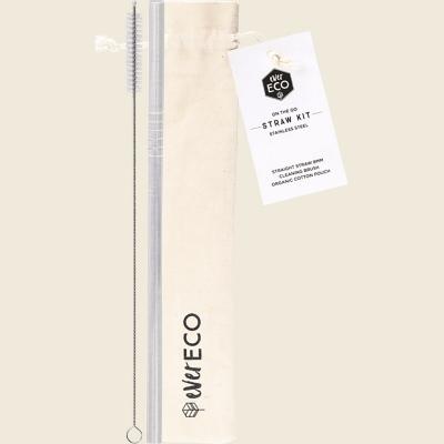 Stainless Steel Straw Kit Straight Stainless Steel Straw Kit Straight