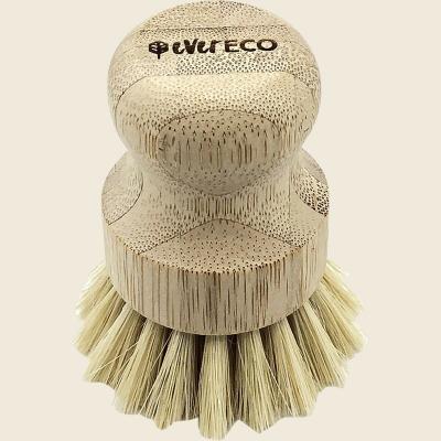 Veggie Scrubber Bamboo Handle, Sisal Bristles