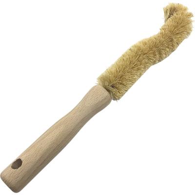 Bottle Brush Beech Wood Handle, Sisal Bristles