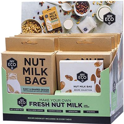 Nut Milk Bag Counter Display x9