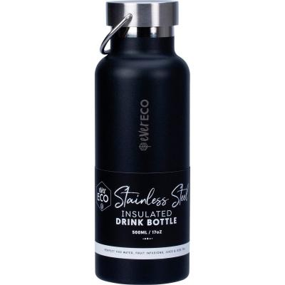 Insulated Stainless Steel Bottle Onyx 500ml