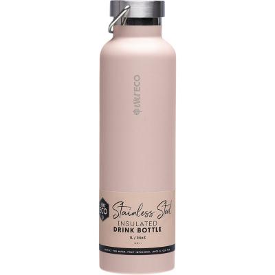 Insulated Stainless Steel Bottle Rose 1L
