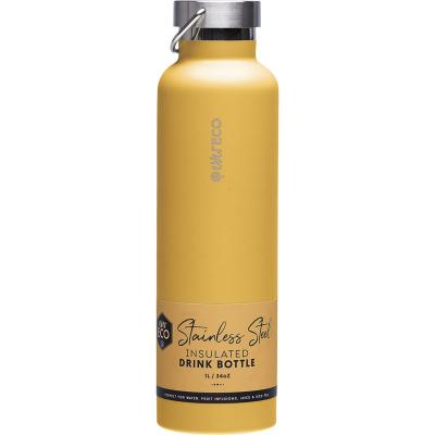 Insulated Stainless Steel Bottle Marigold 1L