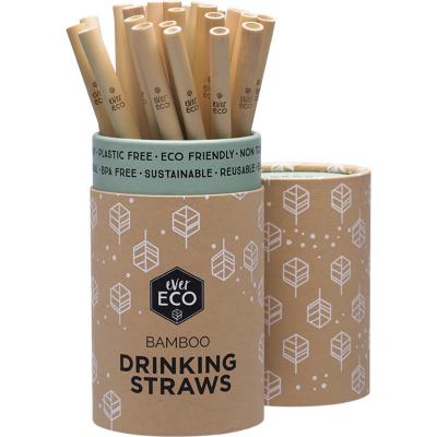 Bamboo Straws Straight Counter Display x30