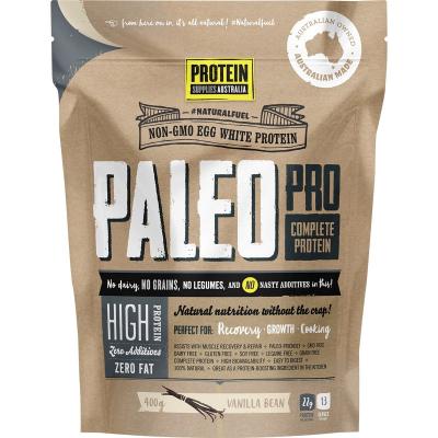 PaleoPro Egg White Protein Vanilla Bean 400g