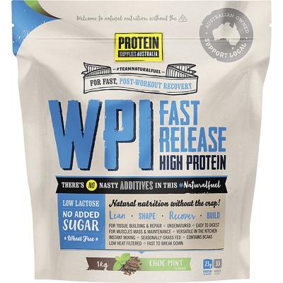 WPI Whey Protein Isolate Choc Mint 1kg