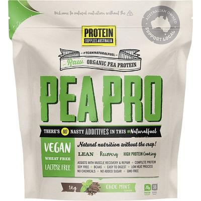 PeaPro Raw Pea Protein Choc Mint 1kg