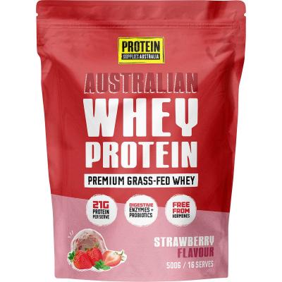 Australian Whey Protein Strawberry 500g