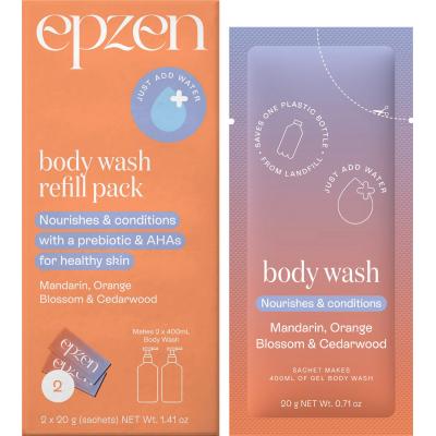 Body Wash Refill Pack Mandarin, Orange Blossom & Cedarwood 2pk