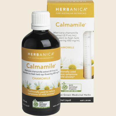 Herbanica Herbal Tincture Calmamile Chamomile 100ml Herbanica Herbal Tincture Calmamile Chamomile 100ml