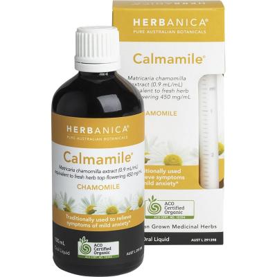 Herbanica Herbal Tincture Calmamile Chamomile 100ml