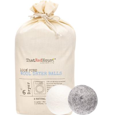 Wool Dryer Balls 100% Pure 6pk
