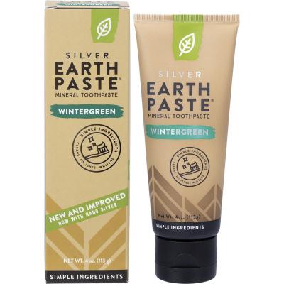 Earthpaste Toothpaste with Silver Wintergreen 113g