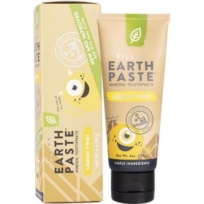 Earthpaste Toothpaste with Silver Lemon Twist 113g