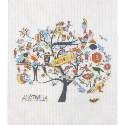 100% Compostable Sponge Cloth Australia Tree