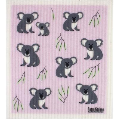 100% Compostable Sponge Cloth Koalas