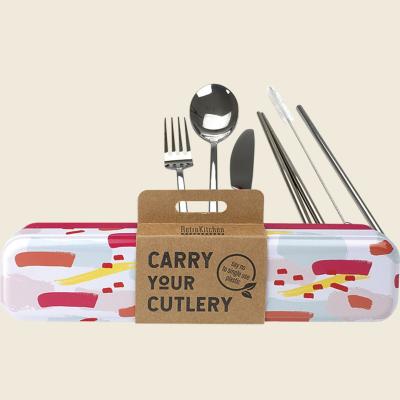 Colour Splash Stainless Steel Cutlery Set Colour Splash Stainless Steel Cutlery Set