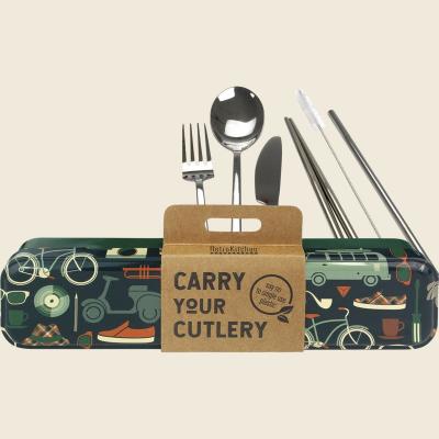 Retro Man Stainless Steel Cutlery Set Retro Man Stainless Steel Cutlery Set