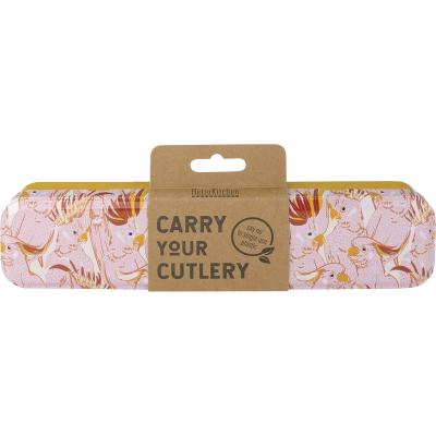 Carry Your Cutlery Cockatoo Stainless Steel Cutlery Set