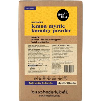 Laundry Powder Lemon Myrtle 4kg