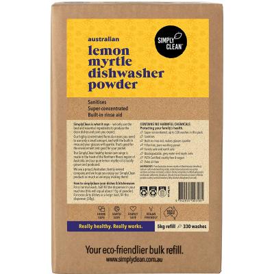 Dishwasher Powder Lemon Myrtle 5kg