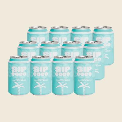 100% Pure Coconut Water Can 12x330ml 100% Pure Coconut Water Can 12x330ml